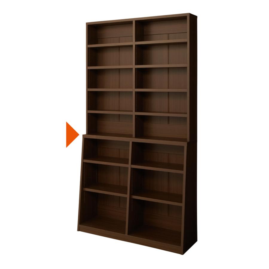 dinos（ディノス） ≪幅118cm高さ168.5cm≫ 脚元安定1cmピッチ棚板頑丈