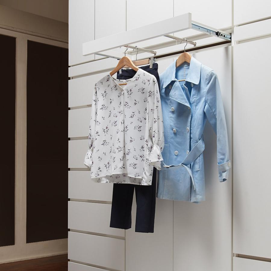 dinos（ディノス） 必要な時だけ引き出せるちょいかけハンガー付き