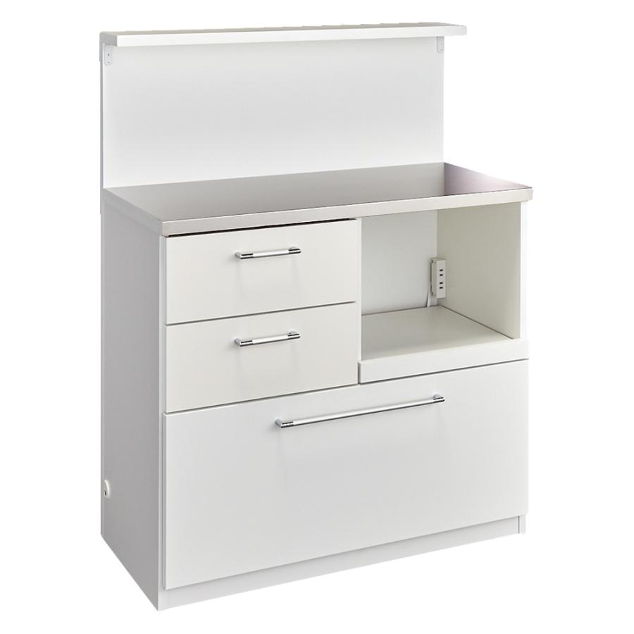 【2/8までお値下げ:定価半額】dinos 手元が隠せる間仕切りカウンター dinos（ディノス） 手元が隠せる間仕切りカウンター 幅90cm キッチン