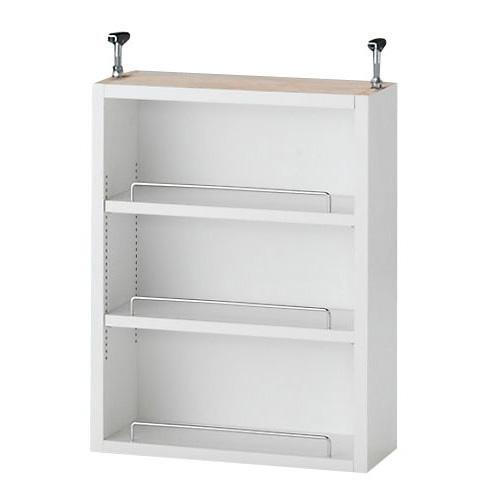 dinos（ディノス） 1cmピッチ薄型壁面書棚 奥行19cm 幅82cm 上置き高さ