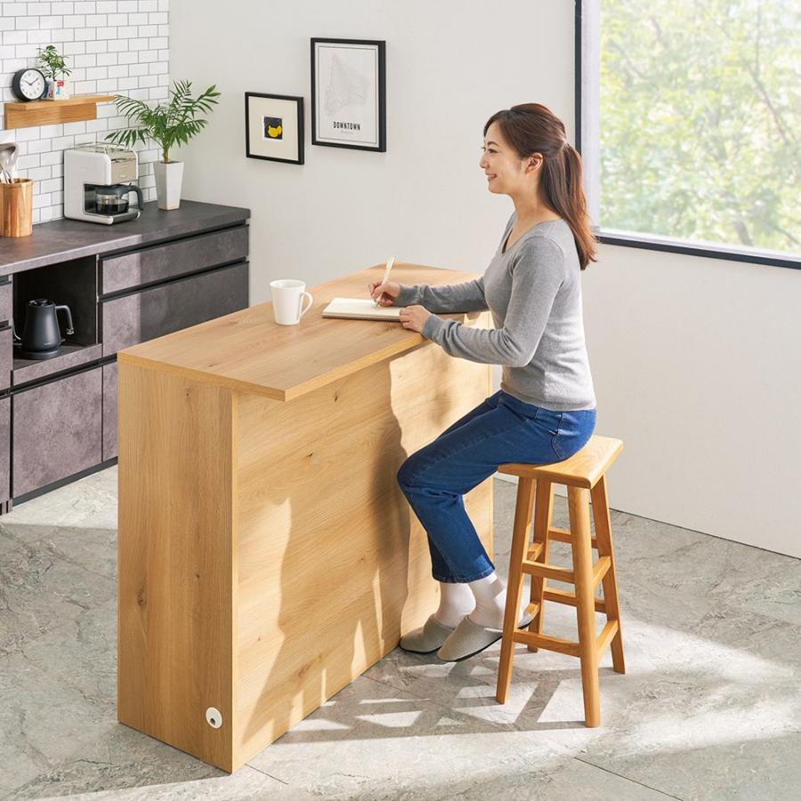 FRANCK MULLER 置くだけでカフェ風に！間仕切りアイランドカウンター