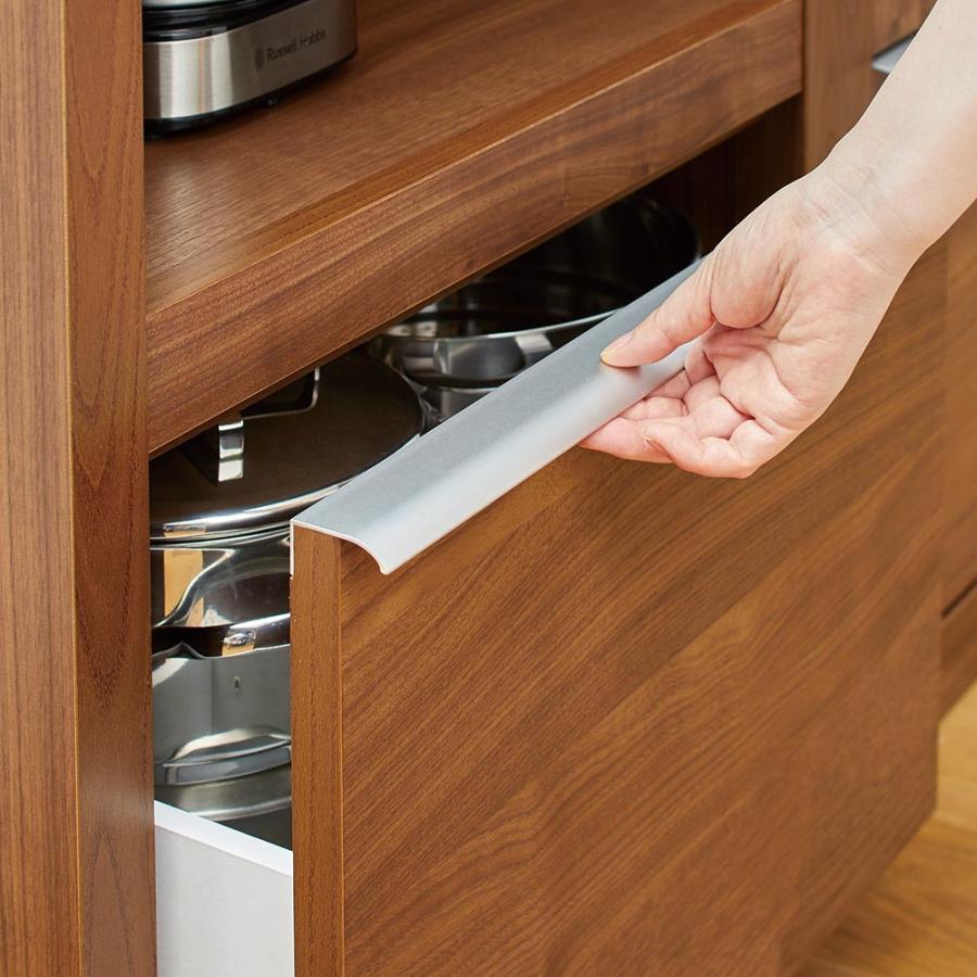 Antisala/アンティサラ コンパクトキッチン収納 キッチンカウンターロータイプ 幅90.5cm高さ90cm キッチン収納 キッチンカウンター BS1049の画像