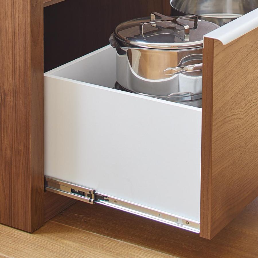 Antisala/アンティサラ コンパクトキッチン収納 キッチンカウンターロータイプ 幅90.5cm高さ90cm キッチン収納 キッチンカウンター BS1049の画像
