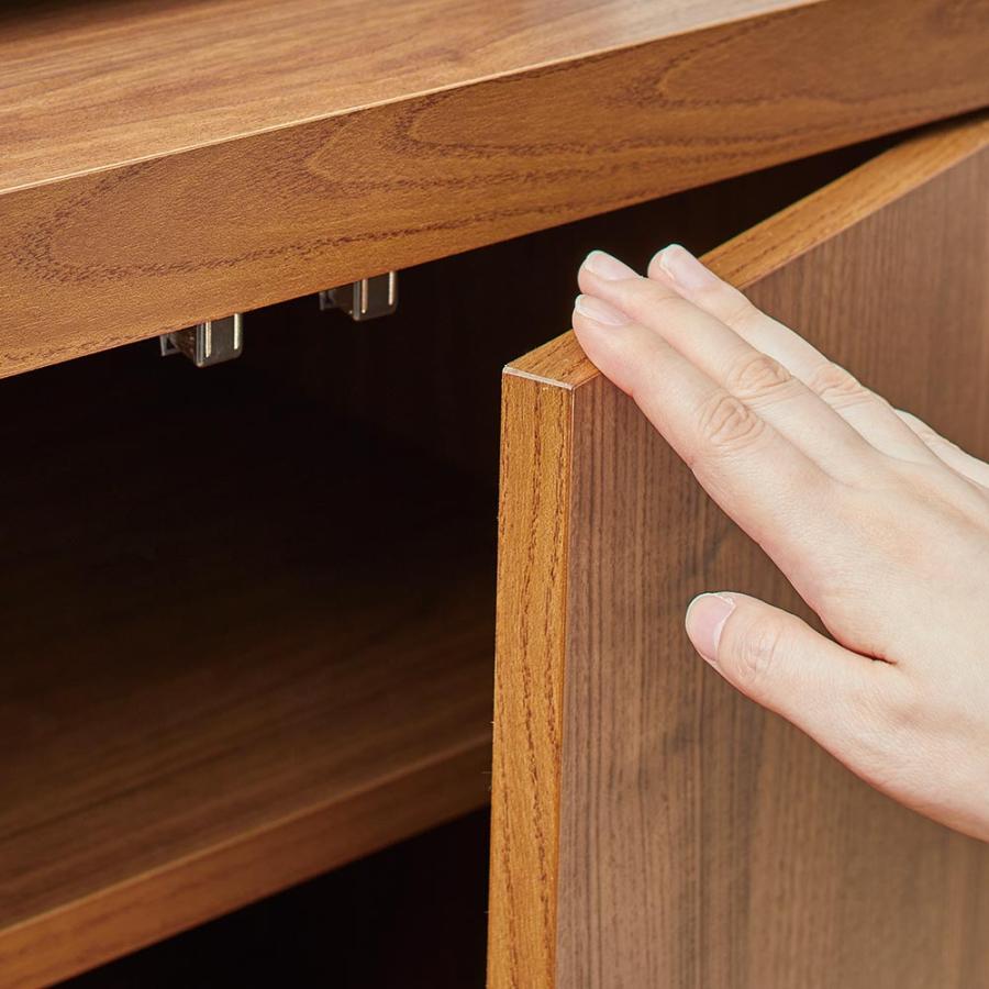 Antisala/アンティサラ コンパクトキッチン収納 キッチンカウンターロータイプ 幅90.5cm高さ90cm キッチン収納 キッチンカウンター BS1049の画像