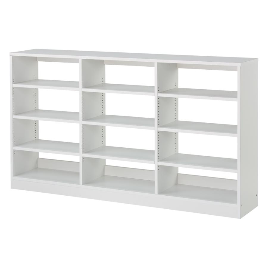 dinos（ディノス） 奥行き選べる背板オープン腰高本棚 幅150奥行20cm