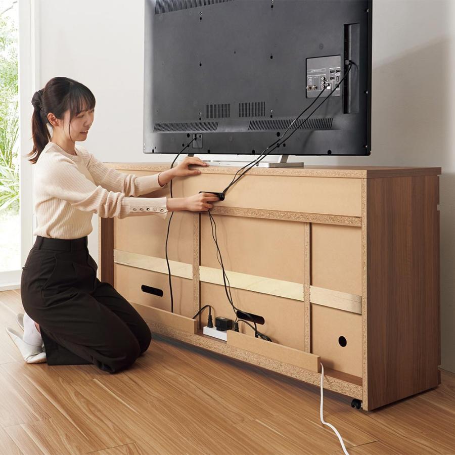 dinos（ディノス） ［幅148cm］ハイタイプテレビ台 高さ75cm 日本製