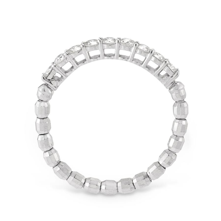 Pt 0.3ctダイヤエタニティ ストレッチリング ジュエリー アクセサリー ダイヤモンド J07204 ディノスの画像
