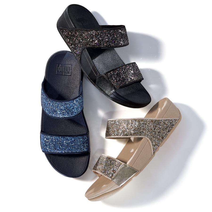 フィットフロップ サンダル dinos（ディノス） FITFLOP/フィットフロップ グリッターサンダル