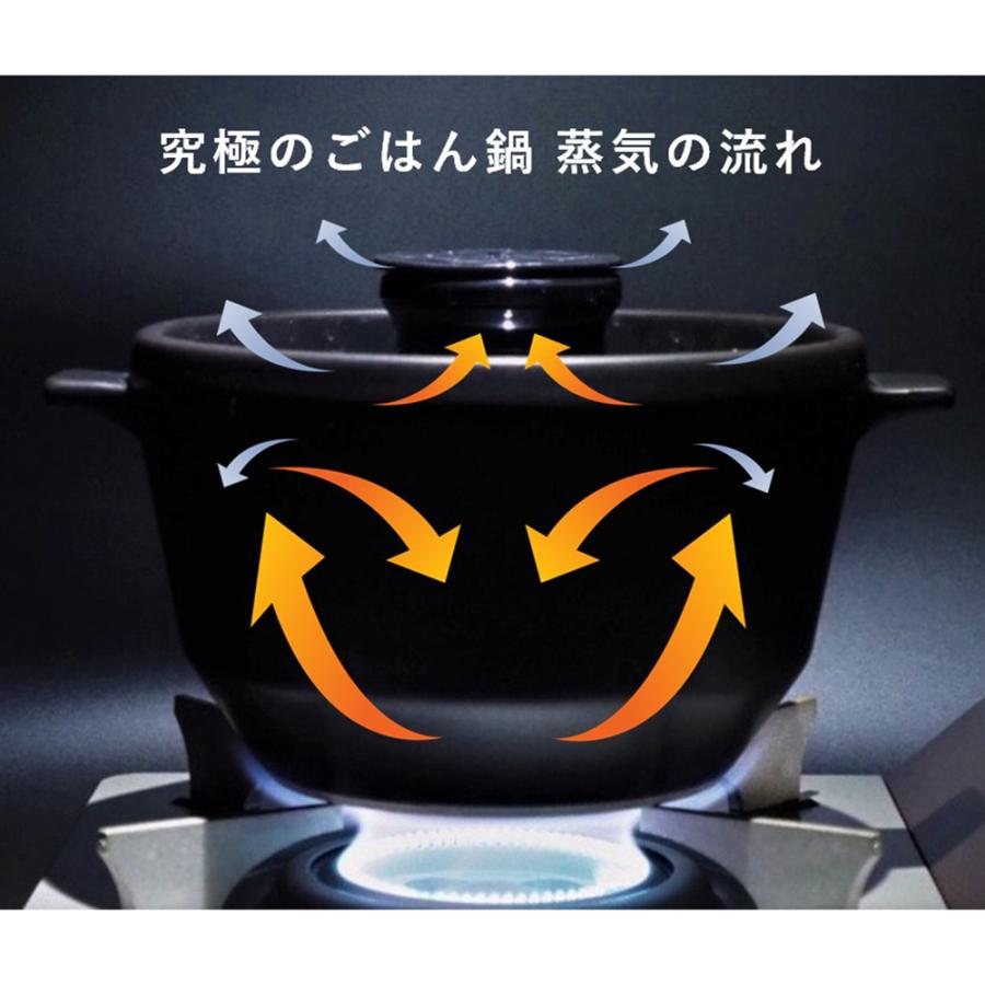 HACH（ハック） HACHI ガス火・電子レンジ対応の「究極のごはん鍋