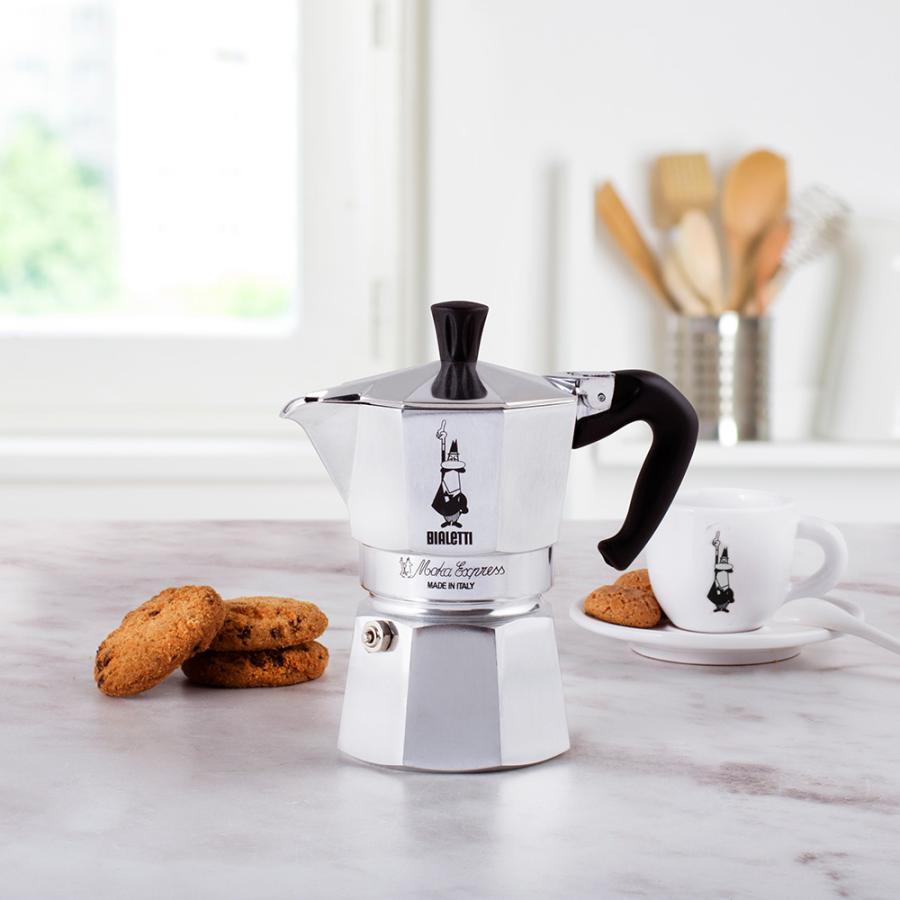 BIALETTI イタリアのエスプレッソ未使用品 since1919 BIALETTI（ビアレッティ） モカエクスプレス1CUP 直火式エスプレッソ