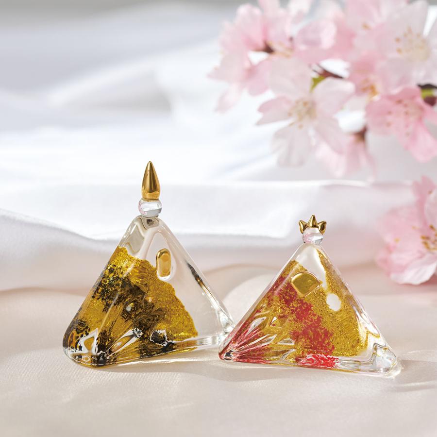 dinos（ディノス） ＜京都龍虎＞ガラスの雛人形 年中行事用品 季節商品