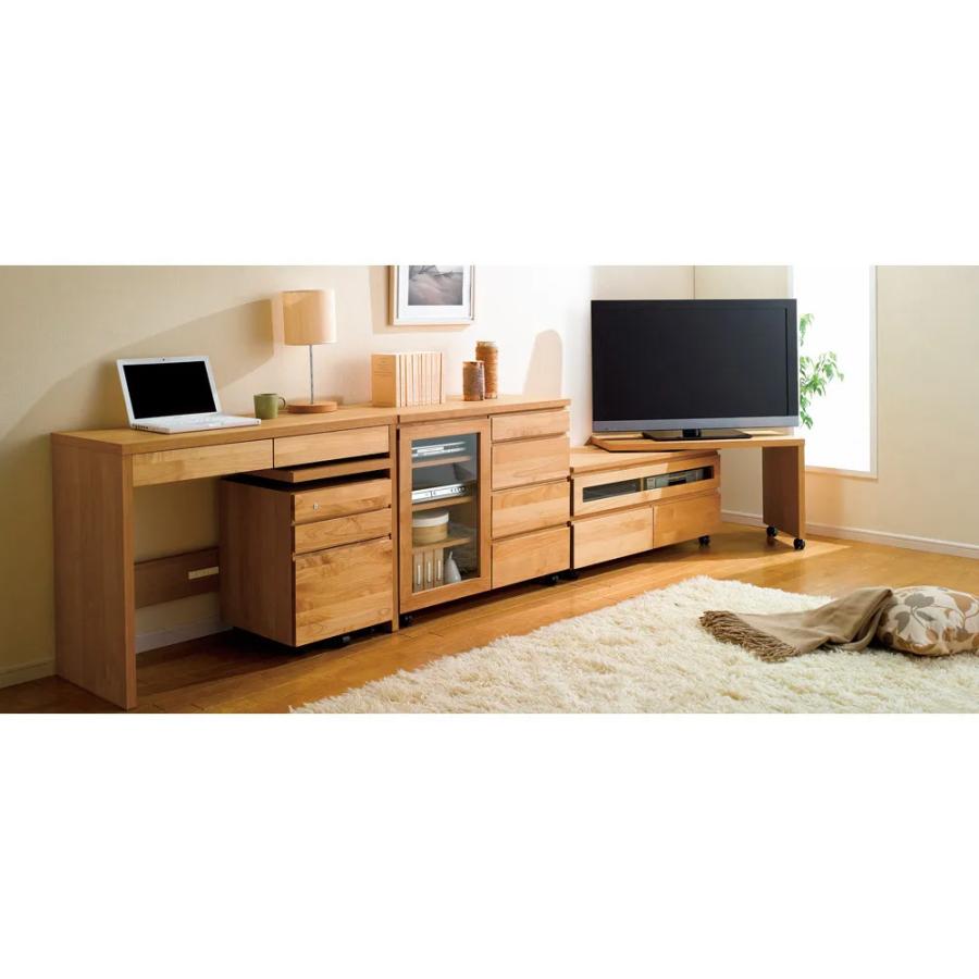 超美品 家具 収納 ホームオフィス家具 パソコンデスク アルダー天然木ユニットボード リビングデスク 幅100cm 高い品質 Www Thedailyspud Com