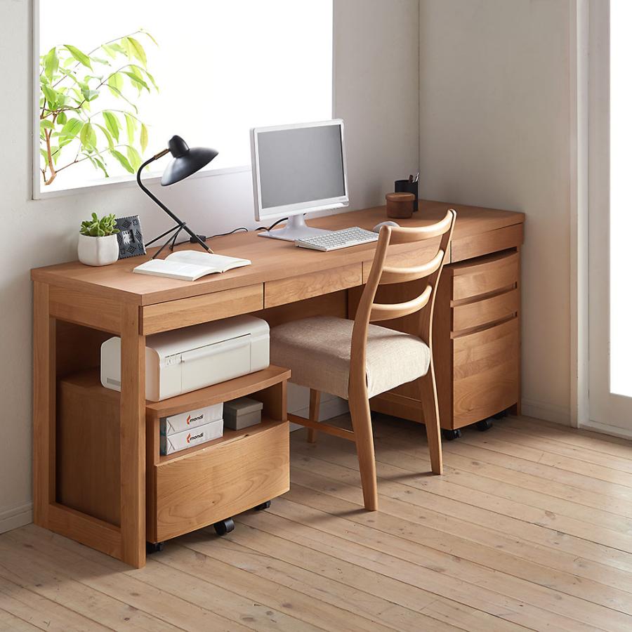 dinos（ディノス） アルダー天然木 アールデザインデスクシリーズ