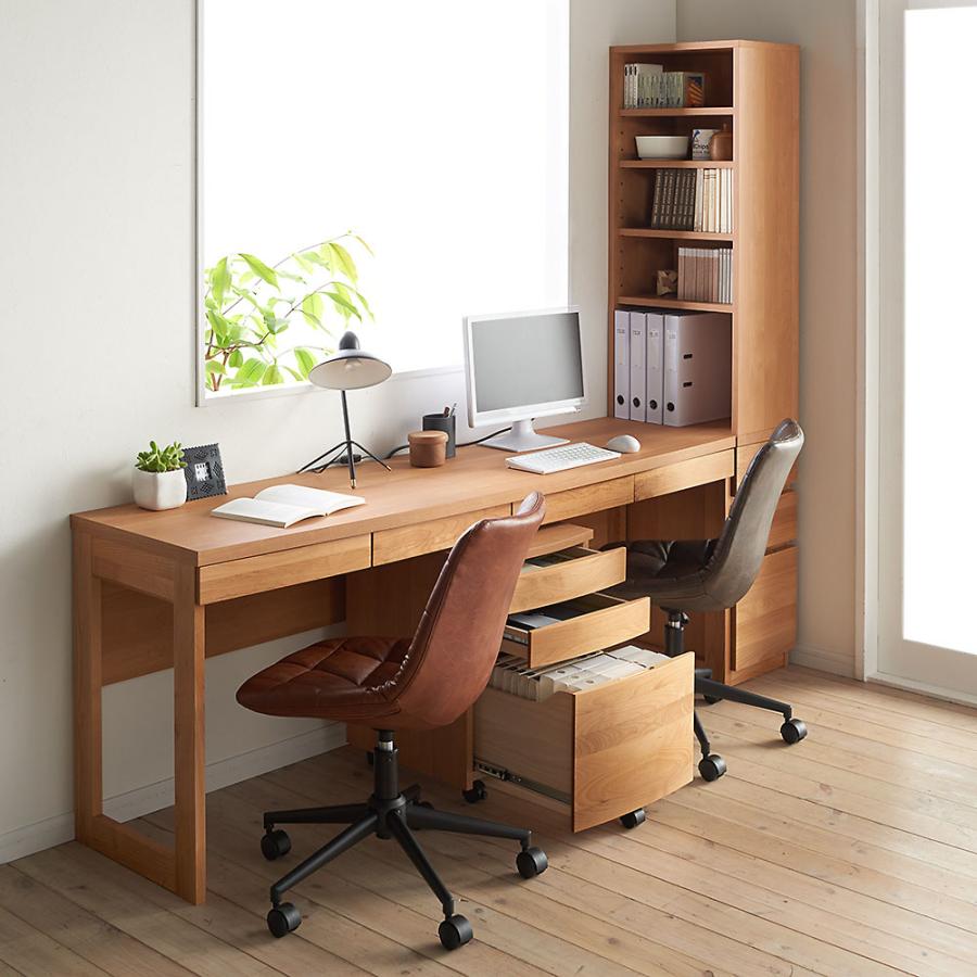 dinos（ディノス） アルダー天然木 アールデザインデスクシリーズ