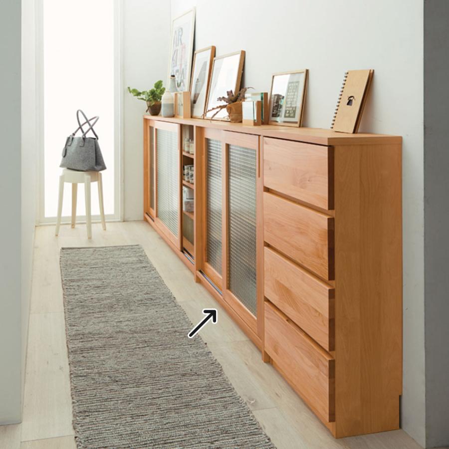 dinos（ディノス） Pippi/ピッピ カウンター下収納庫 引き戸 幅90奥行