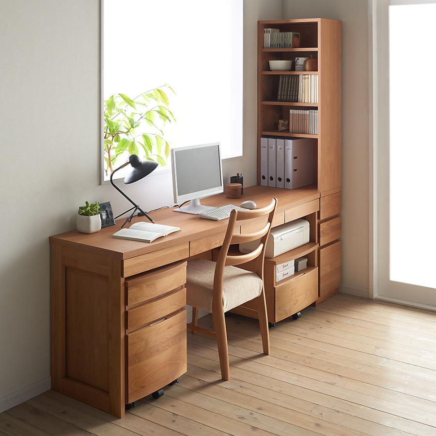 dinos（ディノス） アルダー天然木 アールデザインデスクシリーズ