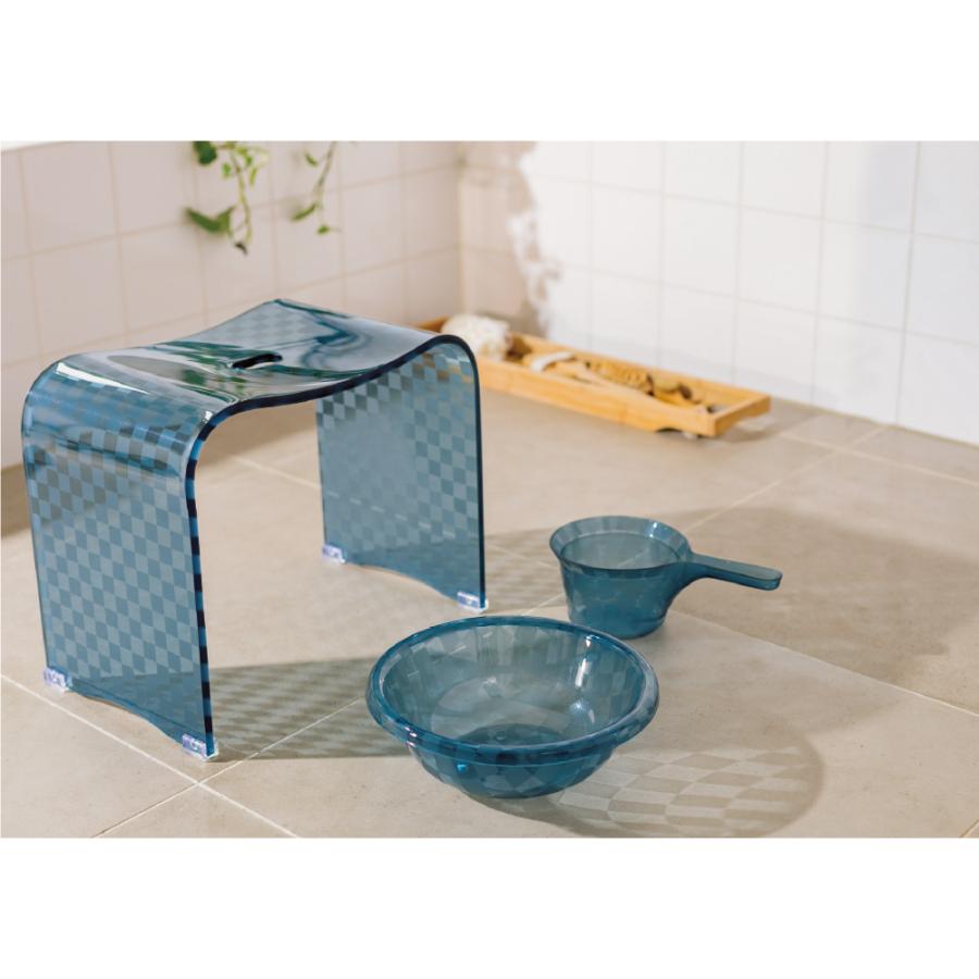 楽天市場】風呂イス moz アクリル製バスチェア アクリル バスチェア