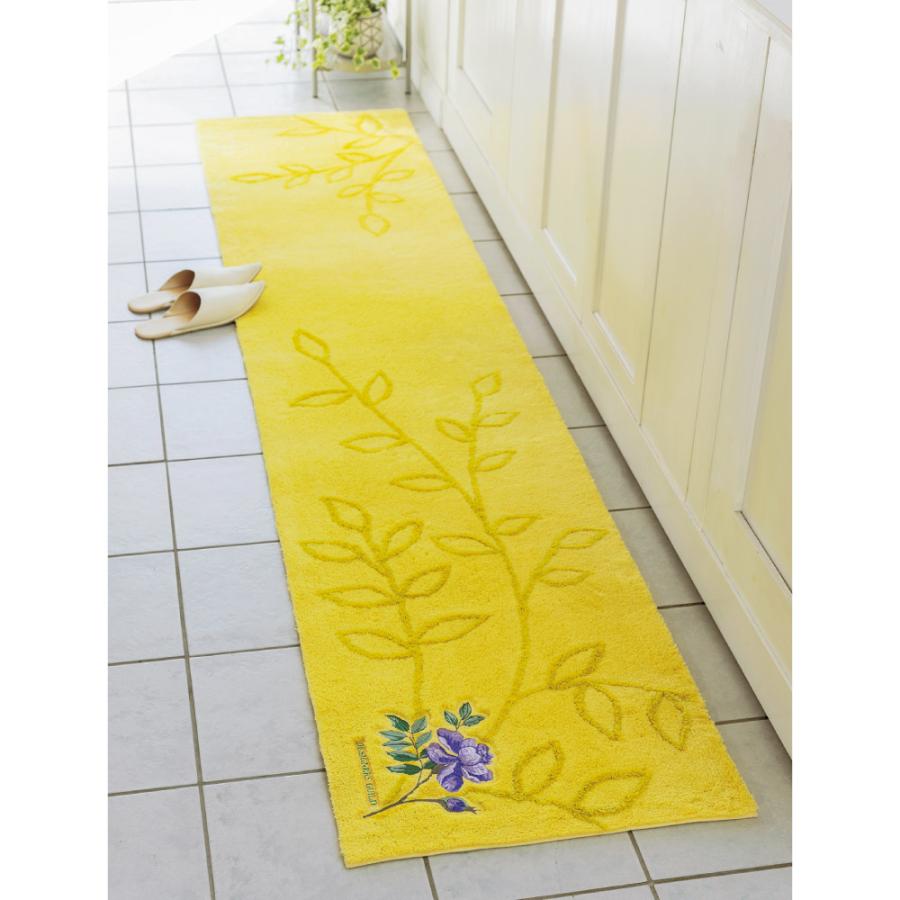 ラグ マット キッチンマット ≪約50×240cm≫ デザイナーズギルド キッチンマット〈ポーセリン〉 【梅】 525513