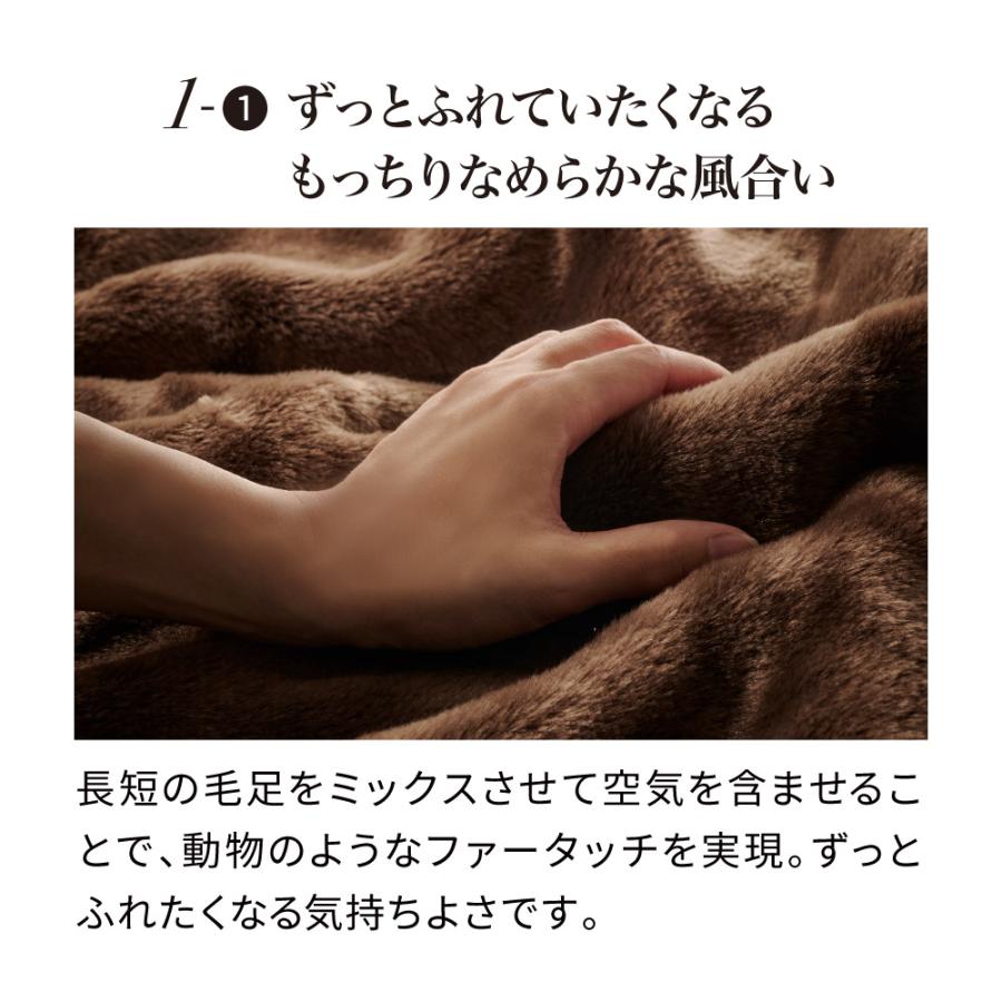 西川（nishikawa） とろける感動 大人の毛布ウォームアルファ 掛け毛布