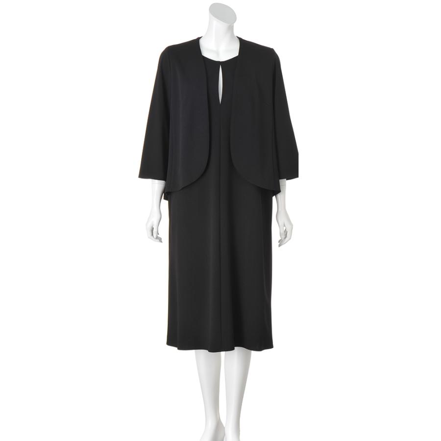 洗える UVカット ジャージージョーゼット のびやか3点セット ワンピース ジャージーワンピース 101501 dinos（ディノス） 洗える UVカット ジャージージョーゼット のびやか3