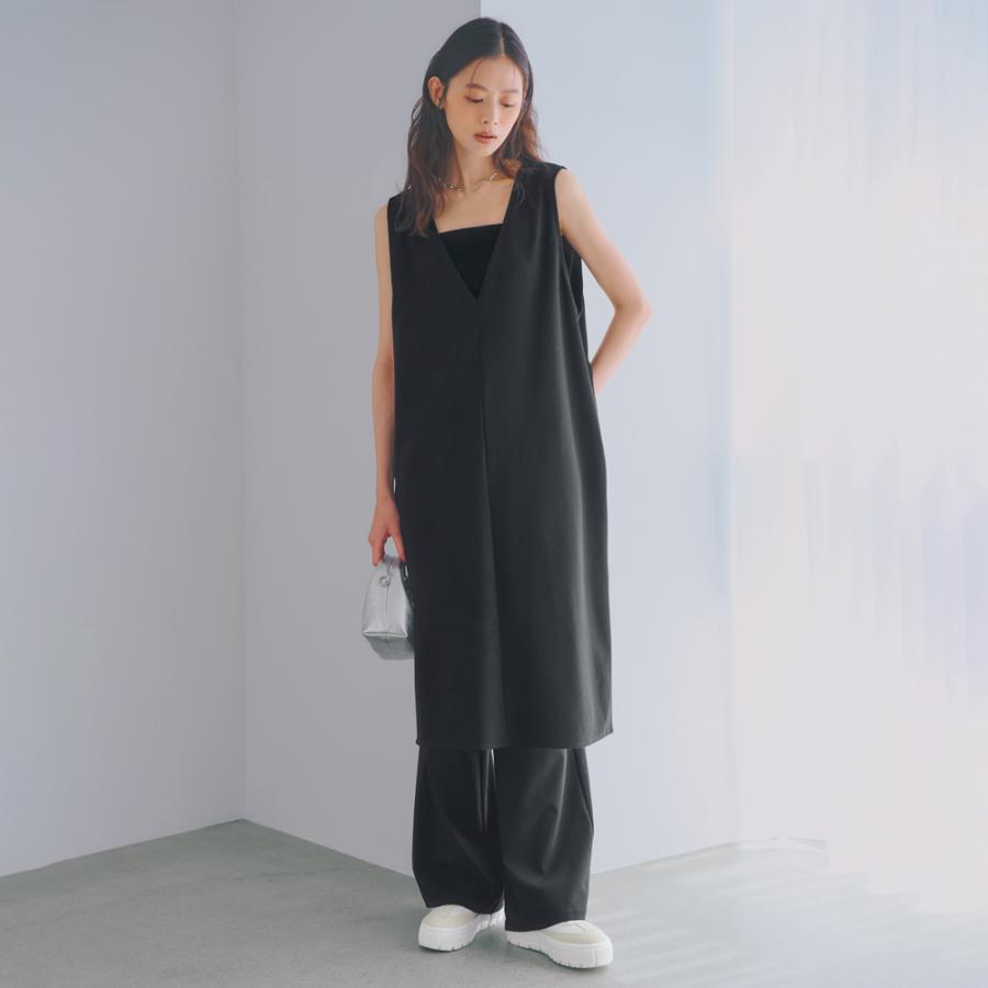 洗える UVカット ジャージージョーゼット のびやか3点セット ワンピース ジャージーワンピース 101501 dinos（ディノス） 洗える UVカット ジャージージョーゼット のびやか3