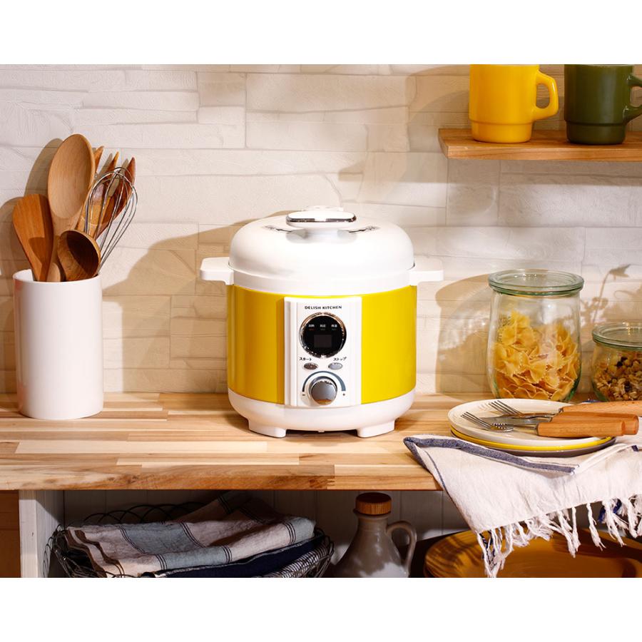 デリッシュキッチン 電気圧力鍋 スピードクック  キッチン家電 調理家電 616501 | dinos