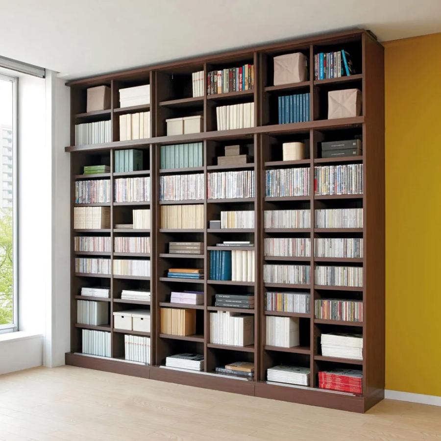 ④本棚 Amazon.co.jp: 階層型収納を備えたモダンな自立型無垢材本棚