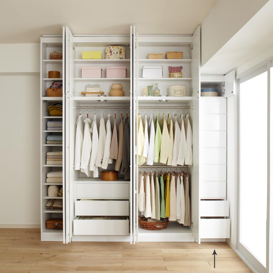 dinos（ディノス） 【日本製】シンプルスタイルワードローブ タワー