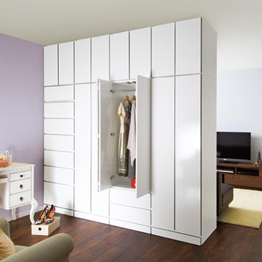 dinos（ディノス） 壁面間仕切りワードローブ 棚タイプ・幅60cm