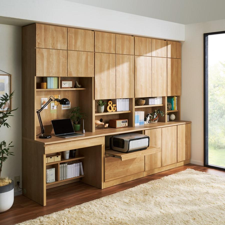 ウォールラック dinos（ディノス） 書斎壁面収納シリーズ 収納庫 プリンター収納タイプ