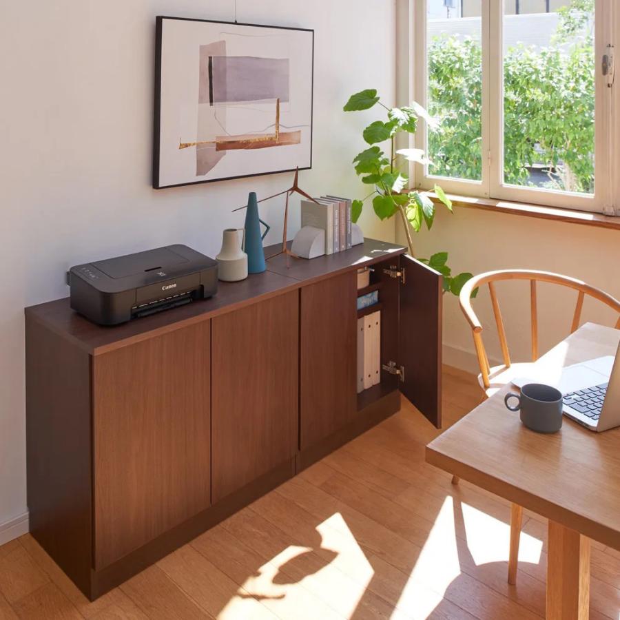 dinos（ディノス） ぴったりサイズが見つかるプッシュ扉キャビネット