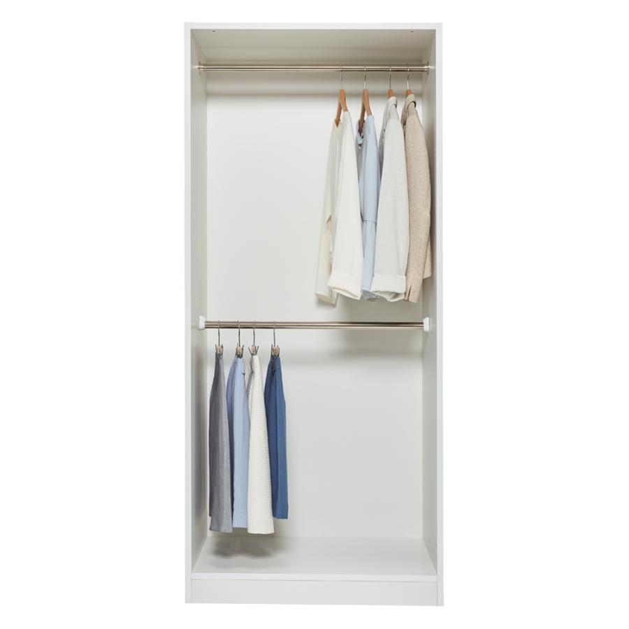 ワードローブ dinos（ディノス） 奥行スリムで省スペース オープン間仕切りワード