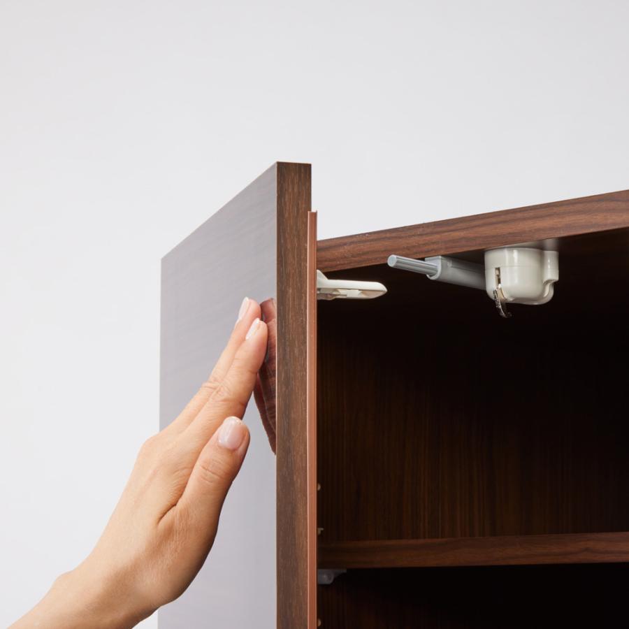 リビングワードローブ ハンガータイプ 幅60cm奥行56cm高さ180cm 衣類収納 ワードローブ クローゼット 589805の画像