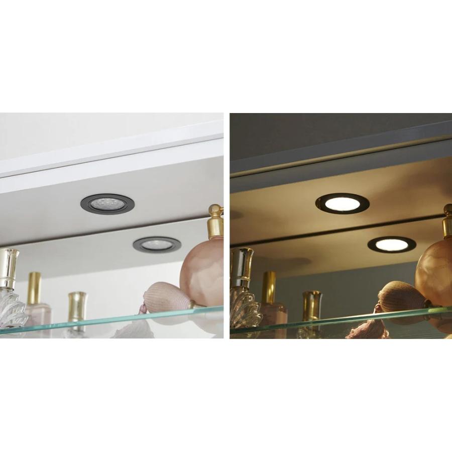 dinos（ディノス） NEWモデル‐LEDライト付きドレッサーシリーズ ガラス