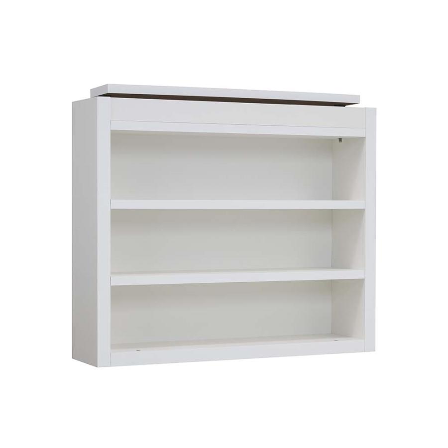≪高さ48cm≫ CDライブラリー上置き 幅70cm 本棚 ラック シェルフ ウッドラック 木製シェルフ H93709 ディノス_5