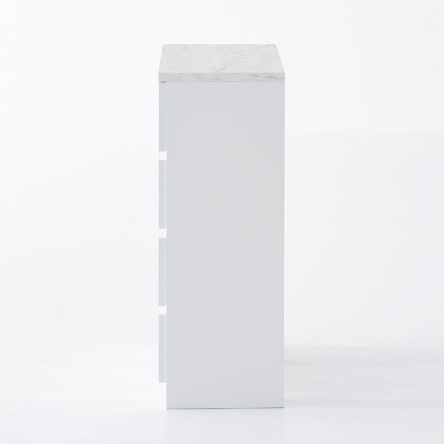 Marblenome/マーブルノーム サニタリーチェスト 幅60奥行30cm トイレ 洗面所 ランドリー収納 洗面所収納 隙間収納 H92223の画像