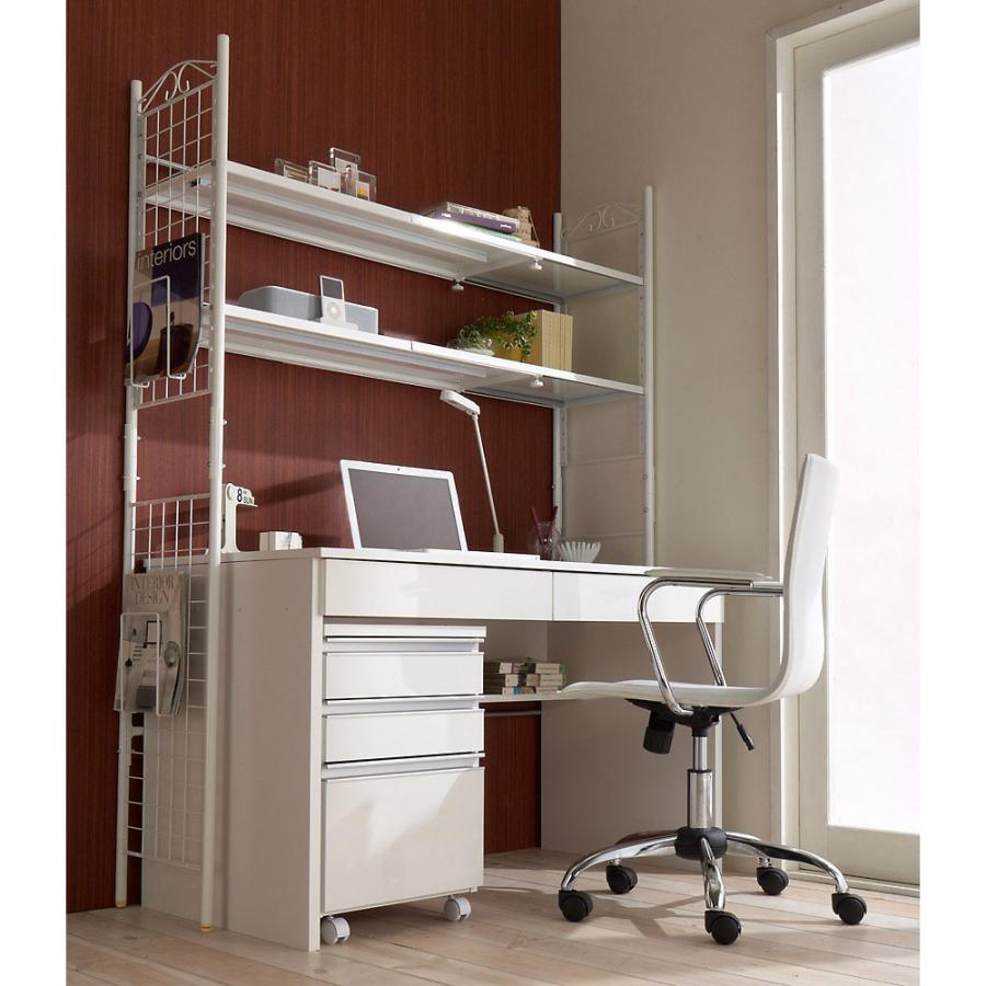 ディノス家具dinos メタルラック スチールラック 棚　本棚 ラック シェル dinos 壁面を有効活用できる 幅伸縮 頑丈ラック 2段 本棚 ラック