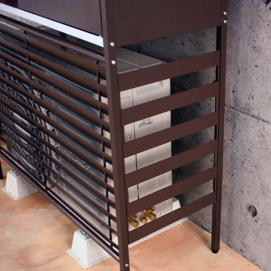 ガルバ逆ルーバー大型室外機カバー 大型ガルバ製逆ルーバー室外機カバー カバーのみ 通販 - ディノス