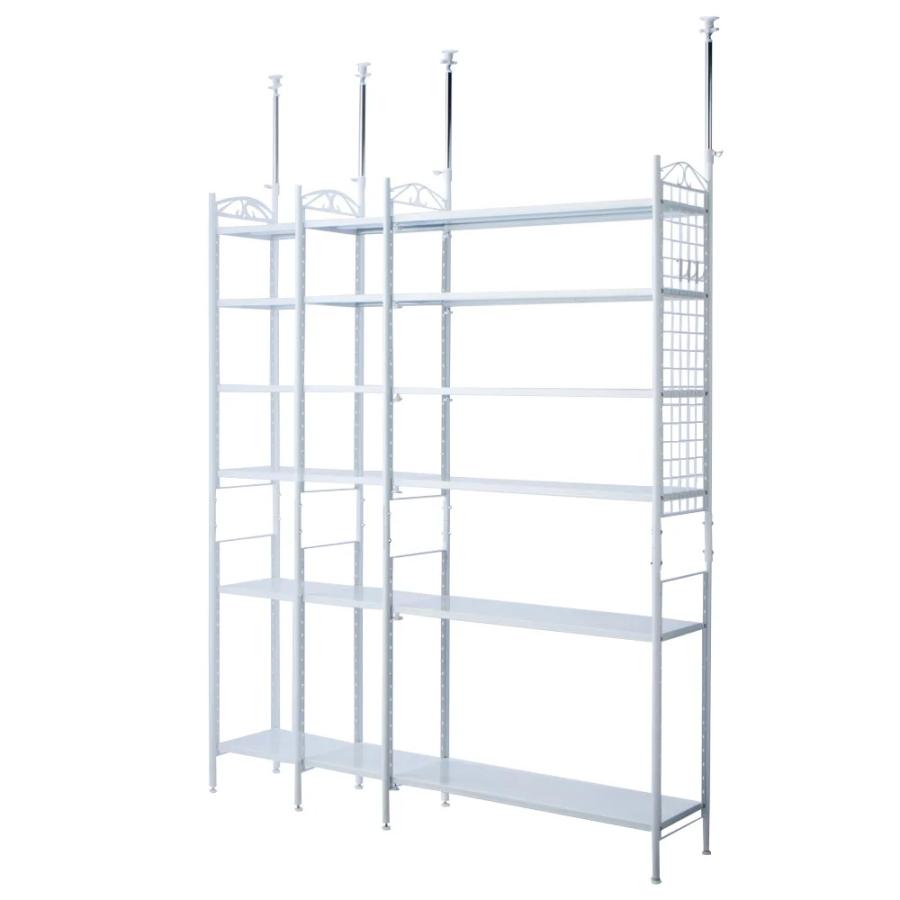 dinos（ディノス） 壁面を有効活用できる 幅伸縮 頑丈ラック 突っ張り6