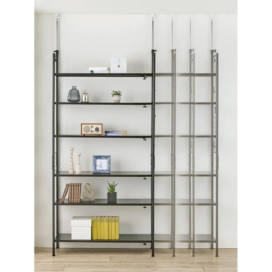 ディノス棚　つっぱりスリムラック 通路にも置きやすい薄型突っ張りラック 幅60cm奥行15cm高さ230cm 通販