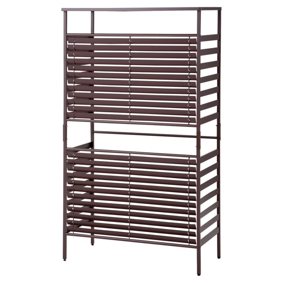 dinos（ディノス） ボンデ鋼板逆ルーバー室外機カバー 2段用 エアコン