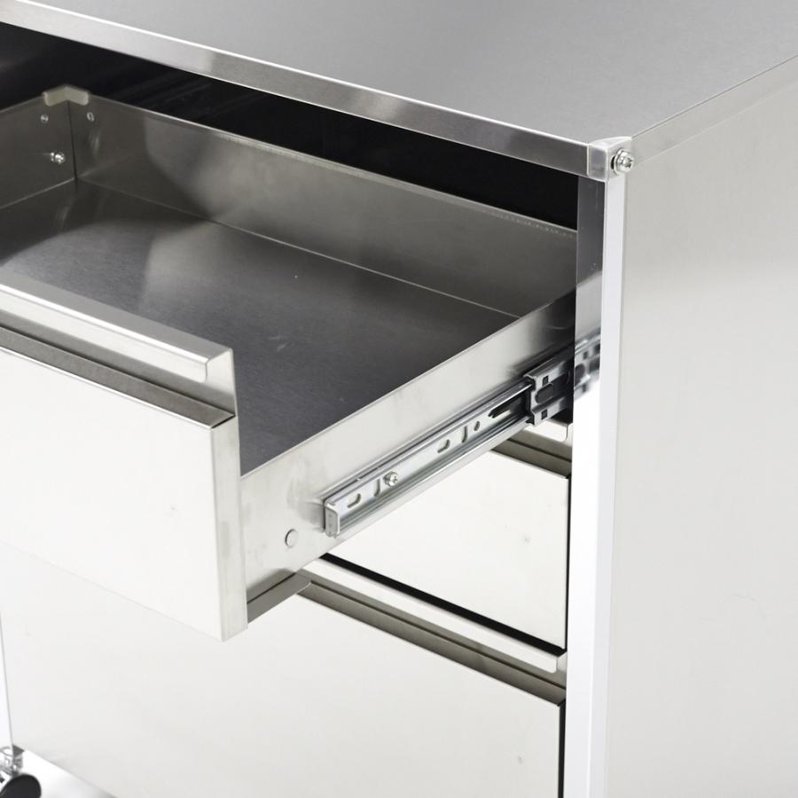 dinos（ディノス） ステンレスシンク下収納 引き出し収納 ワイドタイプ