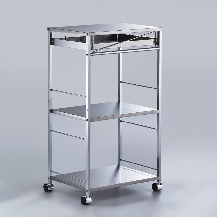 dinos（ディノス） ステンレス作業台ワゴン 引き出し1杯タイプ 幅50cm