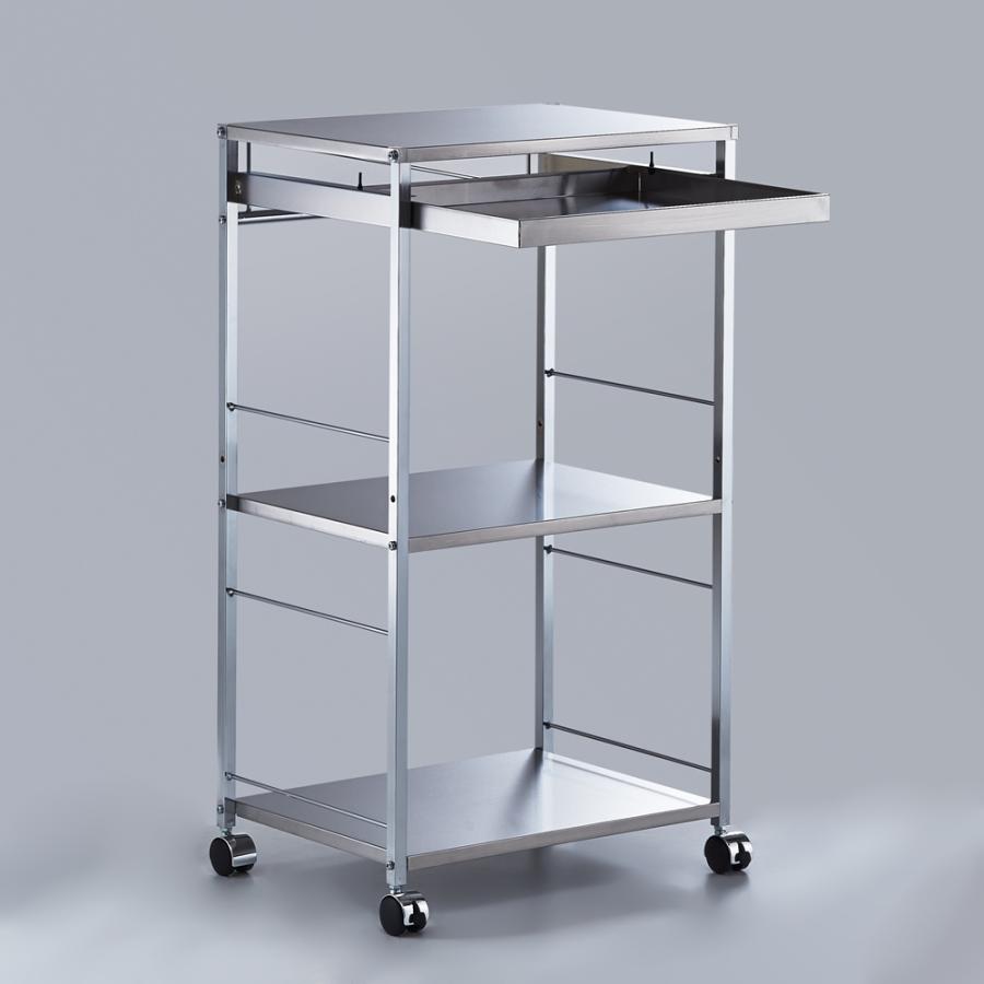 ステンレス　ワゴン　作業台　ディノス　収納カート ステンレス ワゴン 作業台 ディノス 収納カート