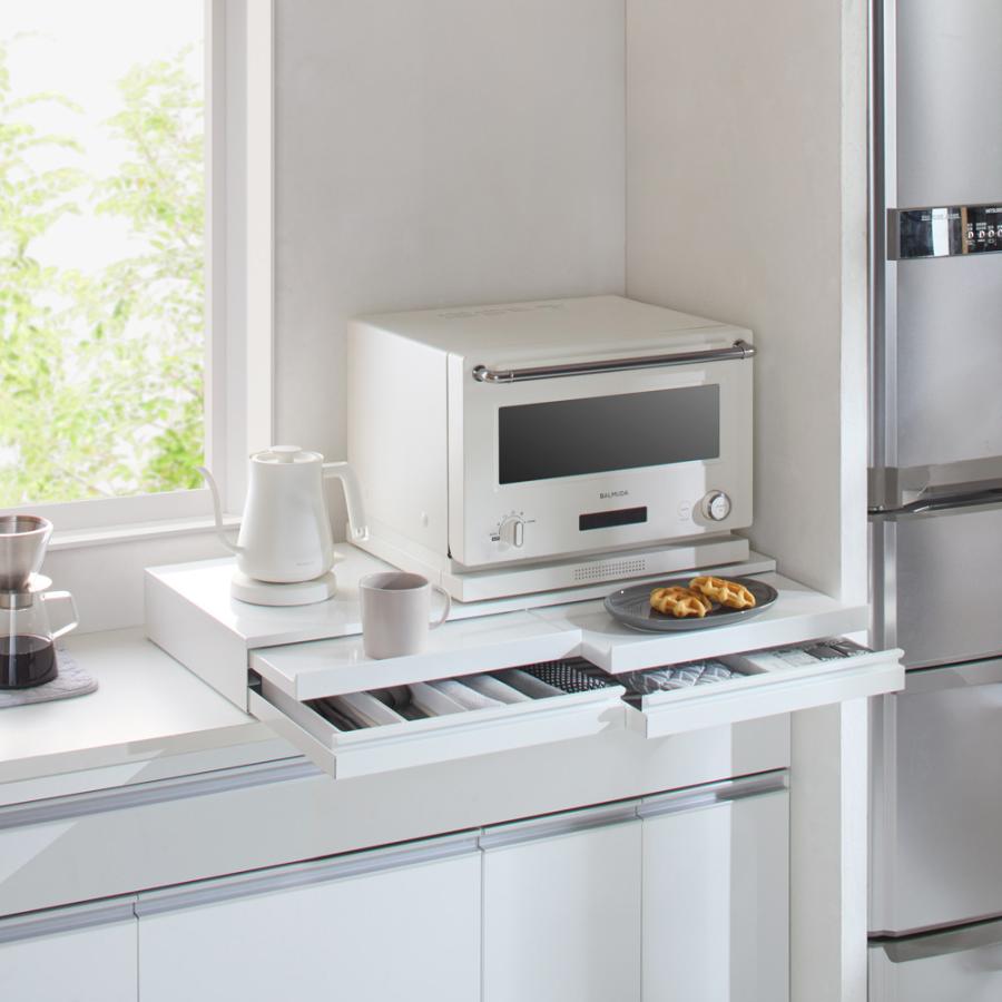 dinos（ディノス） スライド テーブル 引き出し 収納 作業台 スライド