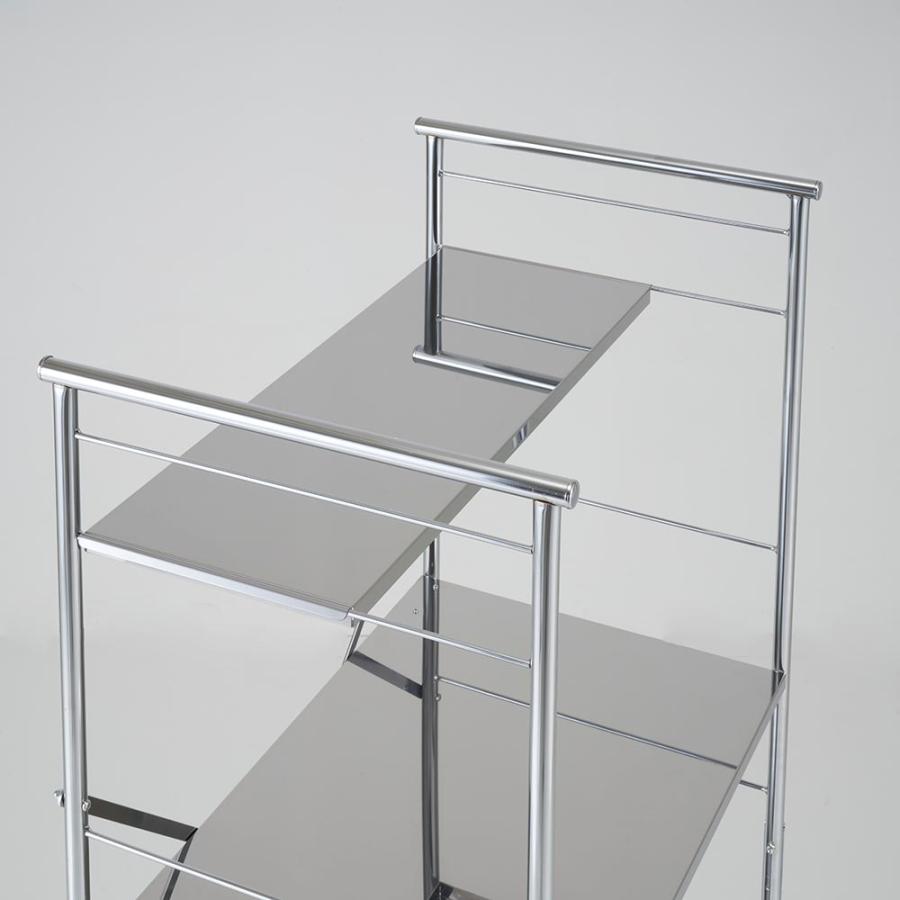 dinos（ディノス） ≪幅60cm≫ ステンレス大型レンジラック ハイ