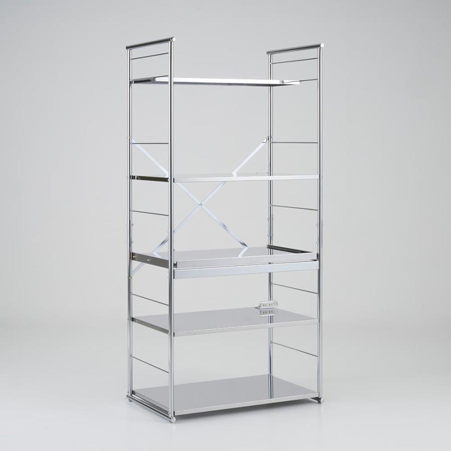 dinos（ディノス） ≪幅60cm≫ ステンレス大型レンジラック ハイ