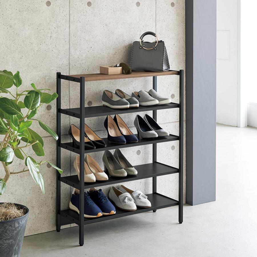 家具 収納 玄関収納 屋外収納 シューズラック ブーツスタンド ビンテージ調 スリム シューズラック 幅70cm H ディノス Paypayモール店 通販 Paypayモール