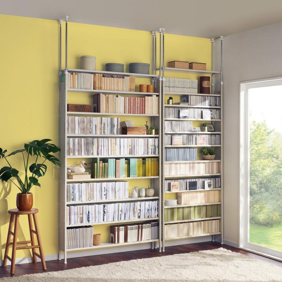 ディノス家具dinos メタルラック スチールラック 棚　本棚 ラック シェル dinos 本棚 ラック シェルフ コミックラック たっぷり収納！スチール