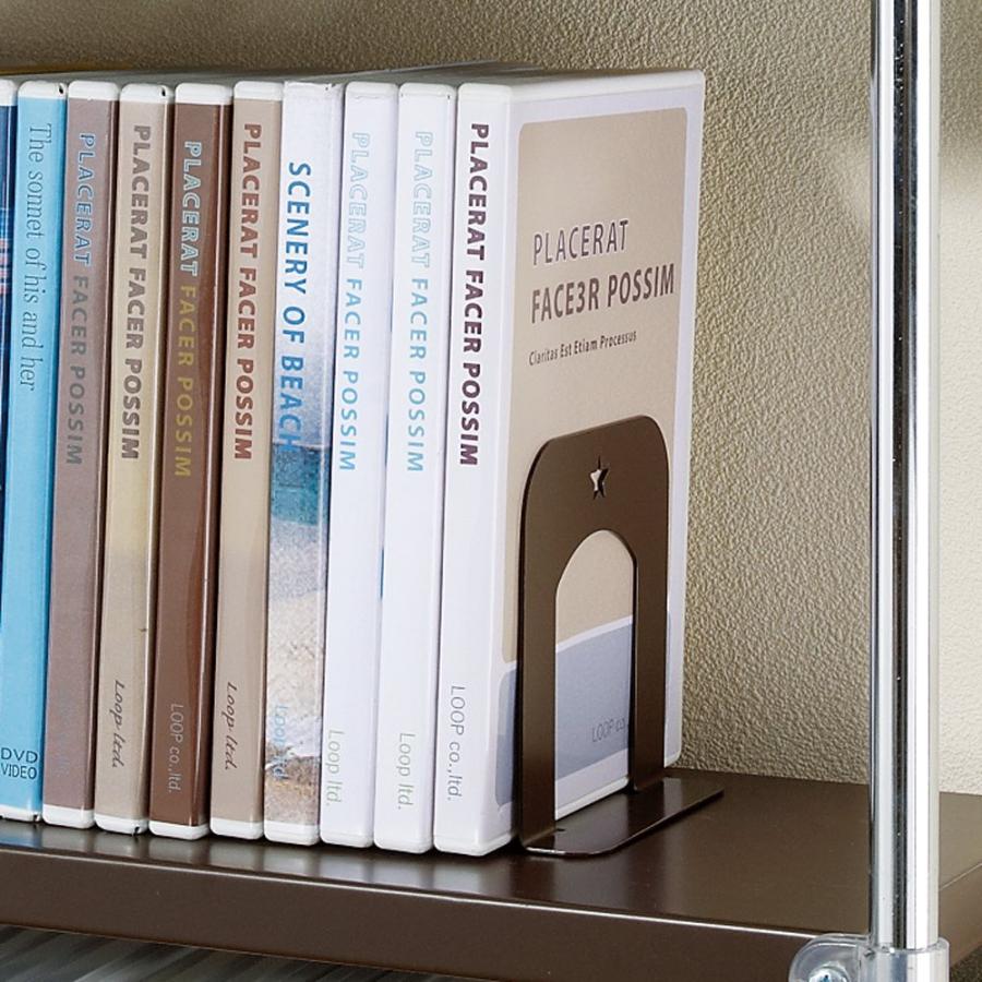 dinos（ディノス） たっぷり収納！スチールラック 突っ張り式 CD用 幅